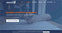 Desktop Screenshot of crowdguru.de