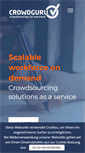 Mobile Screenshot of crowdguru.de